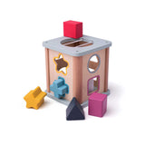 Bigjigs wooden shape sorter 9 pieces, UK version