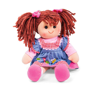 Boots Bigjigs Toys Melody Soft Plush Doll Medium 34cm- Buy online at McGrocer