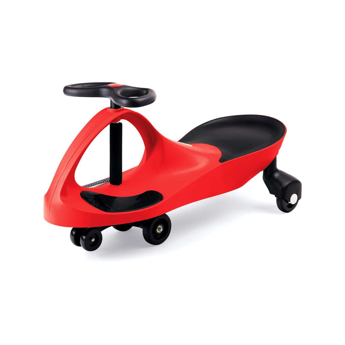 Didicar fiery red wiggle ride on car British product
