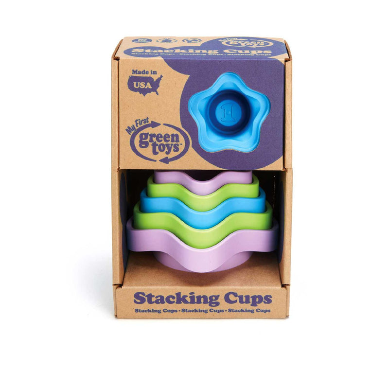 Green Toys My First Stacking Cups educational toy, UK version