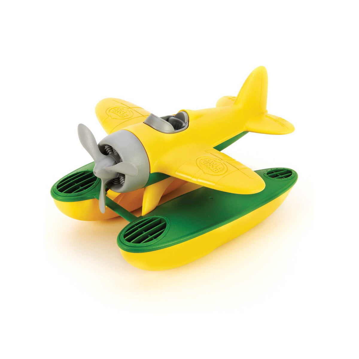 Green Toys Seaplane yellow wings toy, UK version