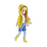 Lottie Muddy Puddles doll with raincoat and boots (British brand)