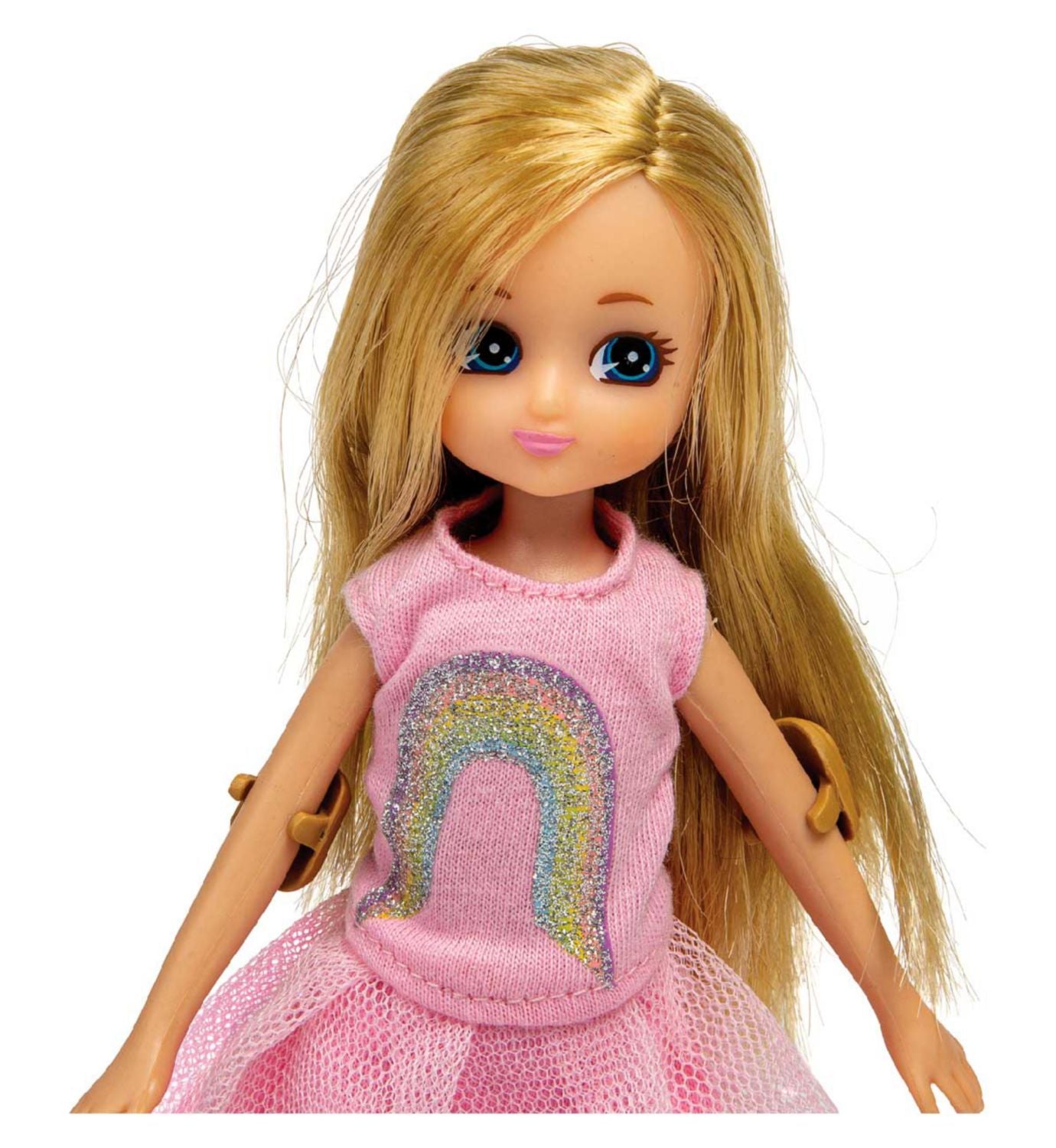 Lottie Skate Park Doll with skateboard and helmet - British product