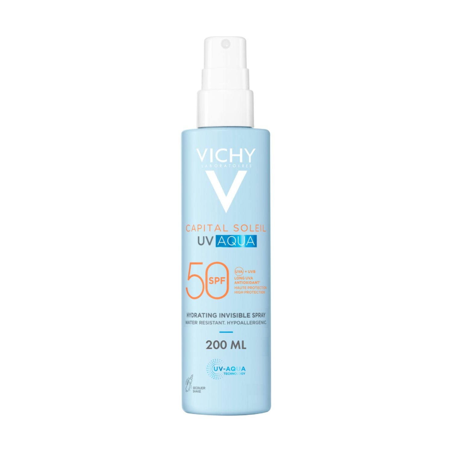 Vichy Capital Soleil SPF50 spray 200ml, UK version