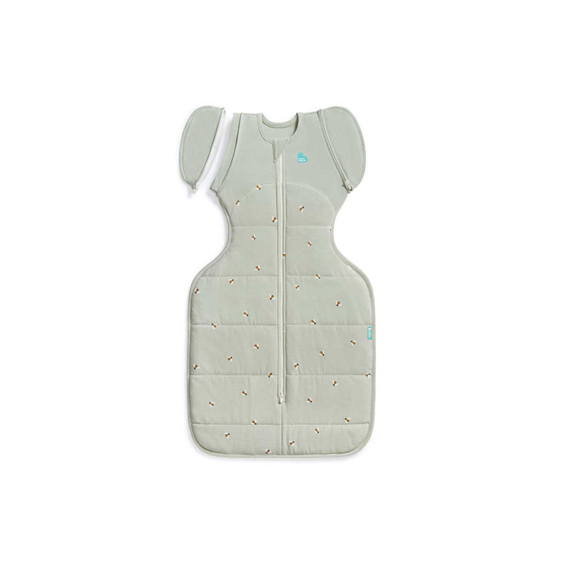 Love to Dream Swaddle Up Transition Bag Bees Olive 2.5T (British brand)