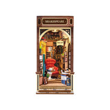 Menkind Book Nook Kit miniature bookshelf insert - British product