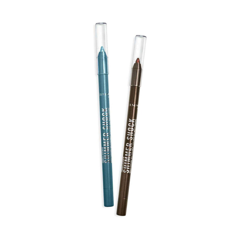 Rimmel Shimmer Shock eyeliner bundle two shades - British product