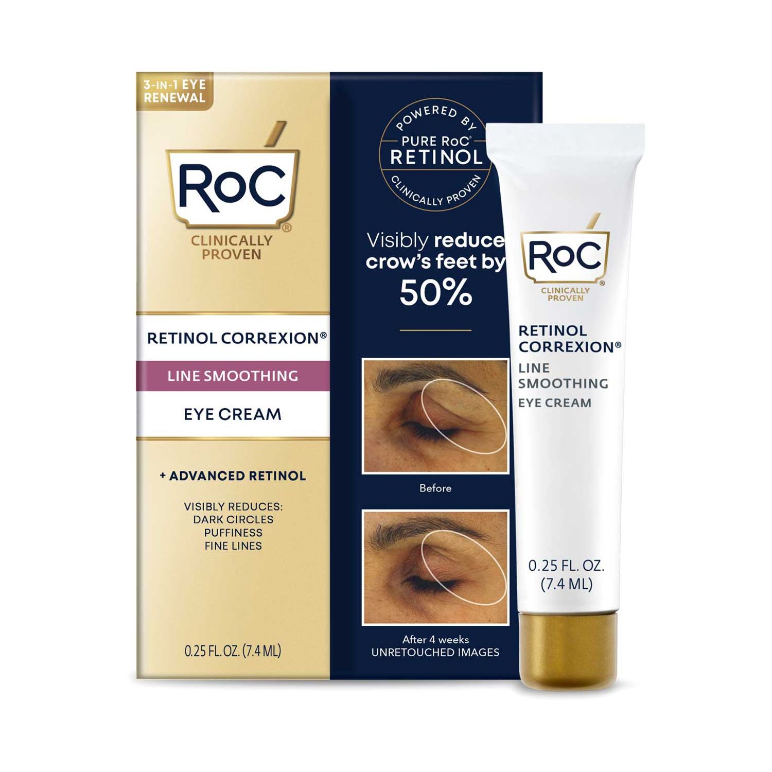 Roc Retinol Correxion eye cream (British brand)