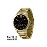Reflex Active smart watch Series 31 gold stainless steel strap, UK version