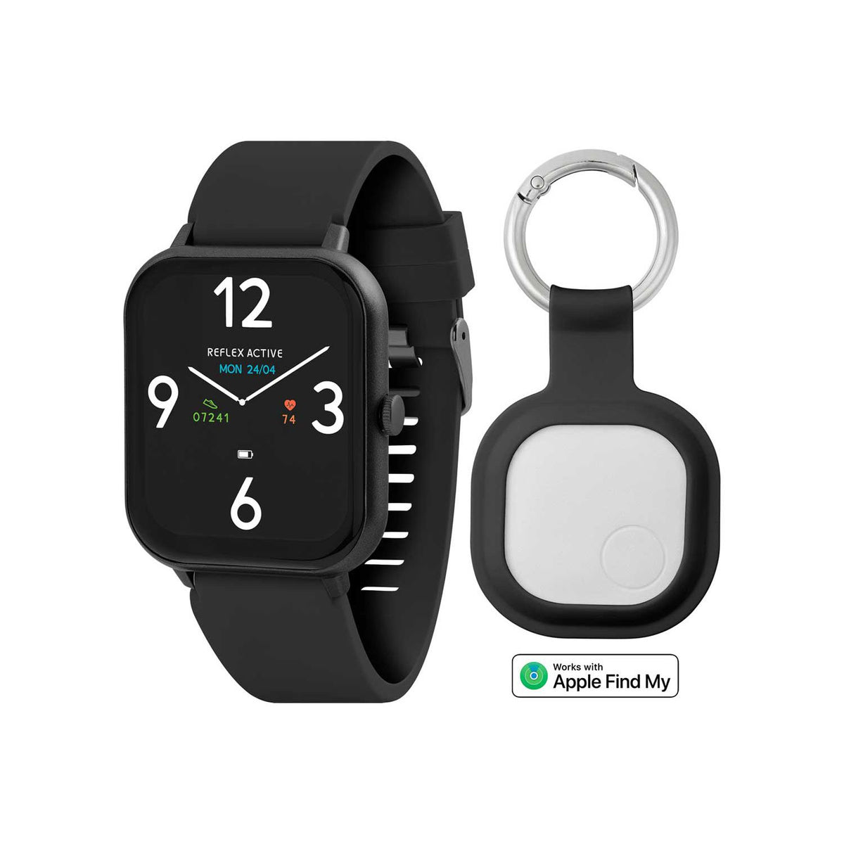 Reflex Active black calling watch gift set, imported from the UK
