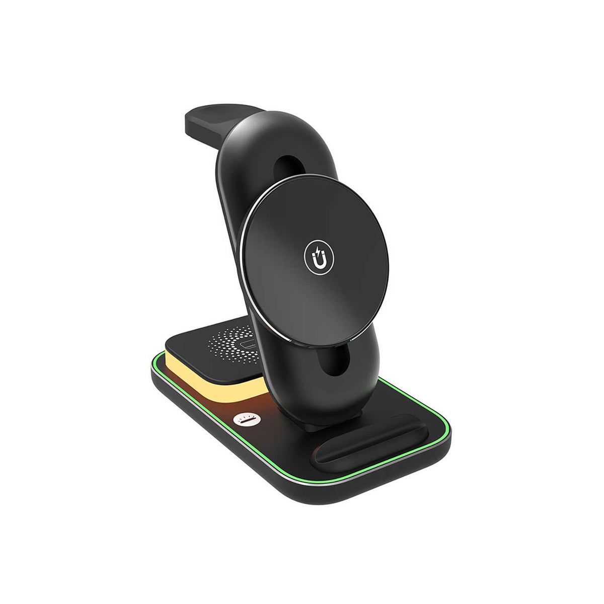 Red5 adjustable height 3-in-1 charging station with night light (British brand)