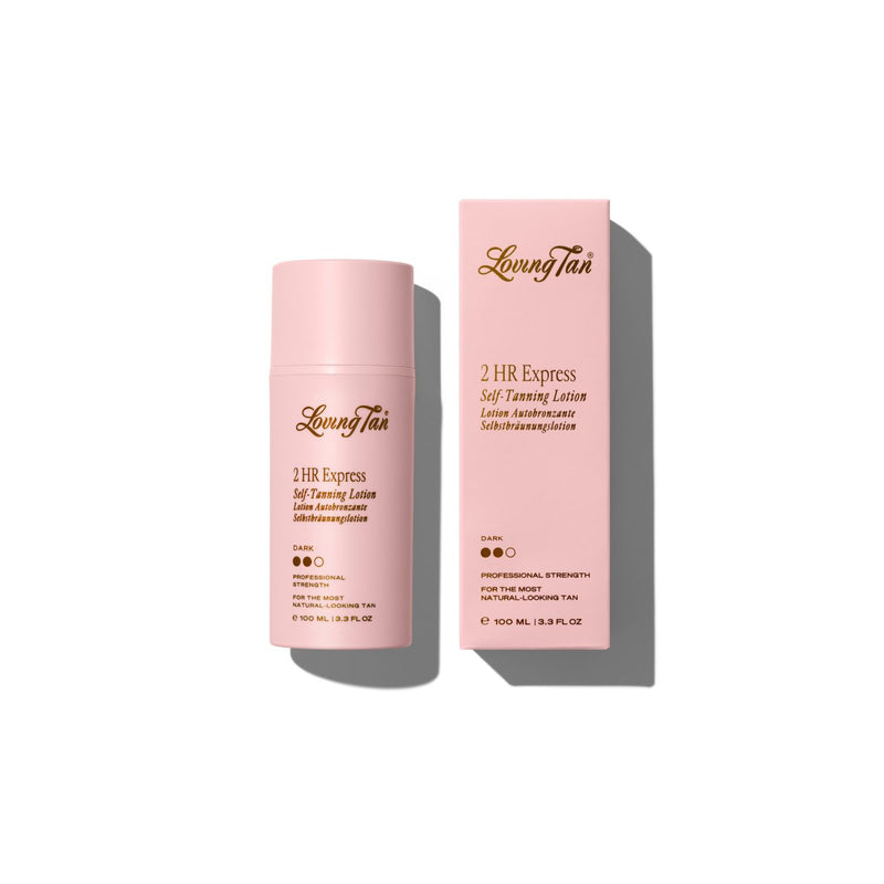 Loving Tan Express Tanning Lotion Dark 100ml - British product