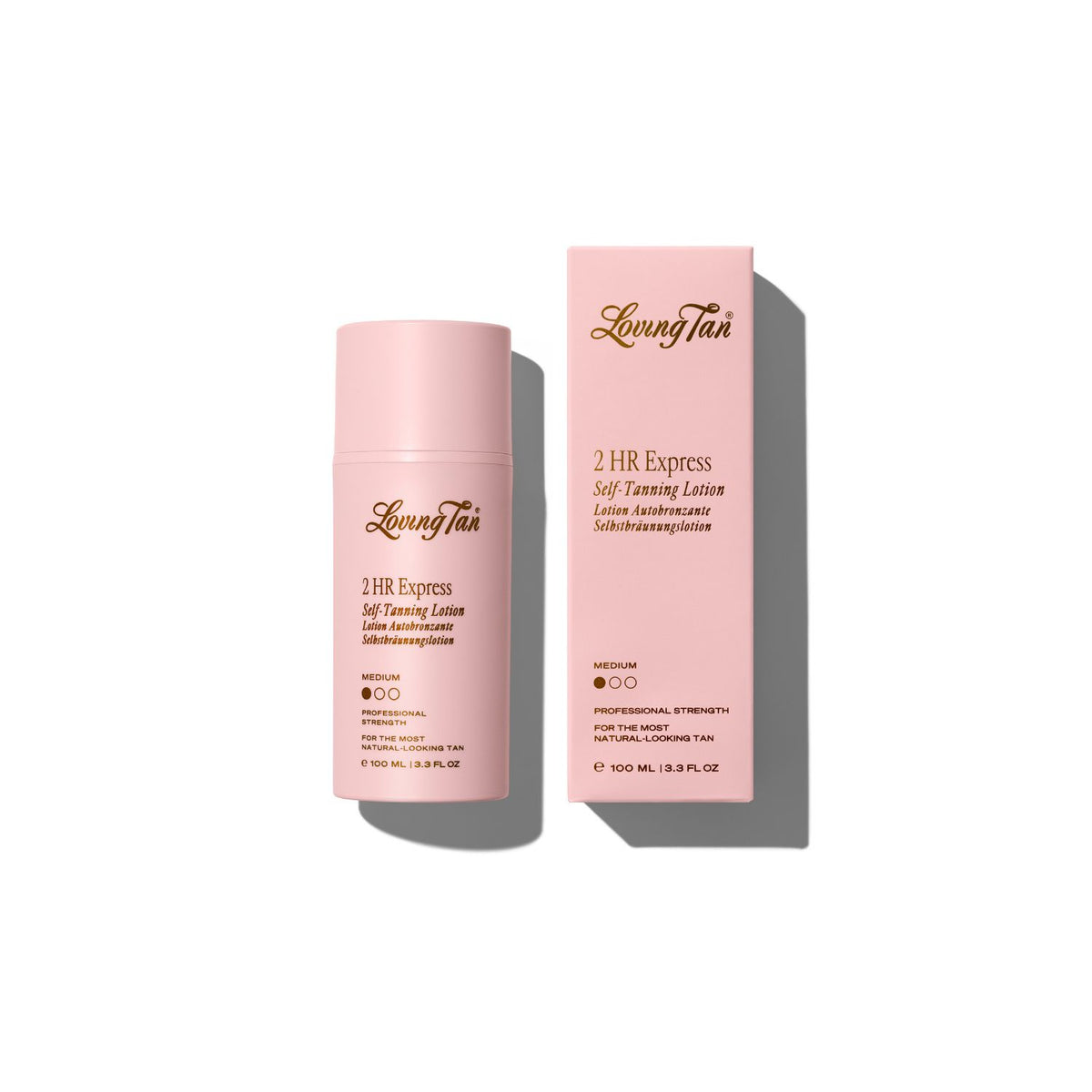 Loving Tan medium self-tanning lotion 100ml (British brand)