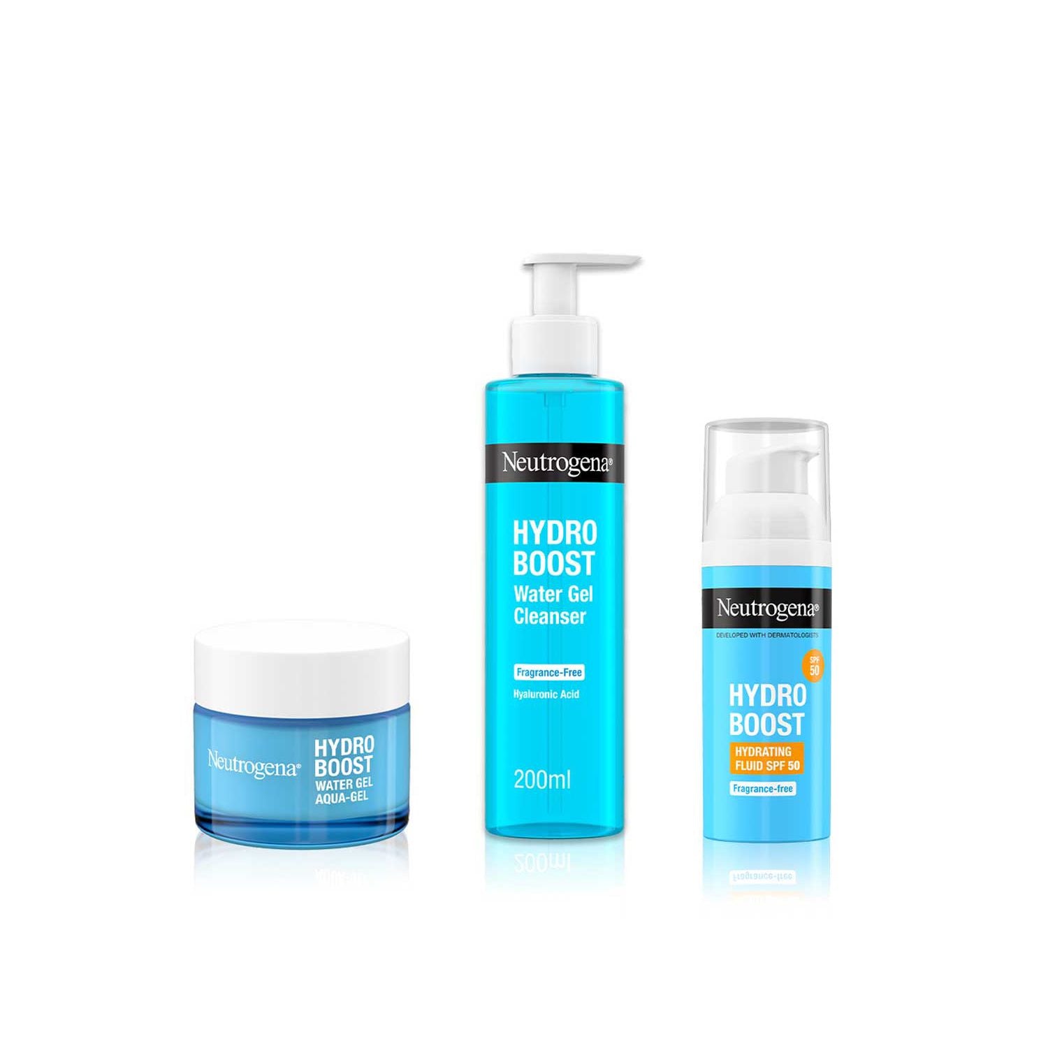 Neutrogena daytime hydration bundle hyaluronic acid, imported from the UK