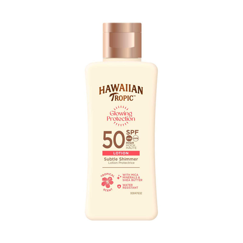 Hawaiian Tropic Glowing Protection Lotion SPF50 75ml, UK version