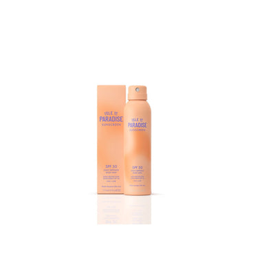 Boots Isle of Paradise Sunscreen SPF50 Daily Defence Body Mist 177ml- Buy online at McGrocer