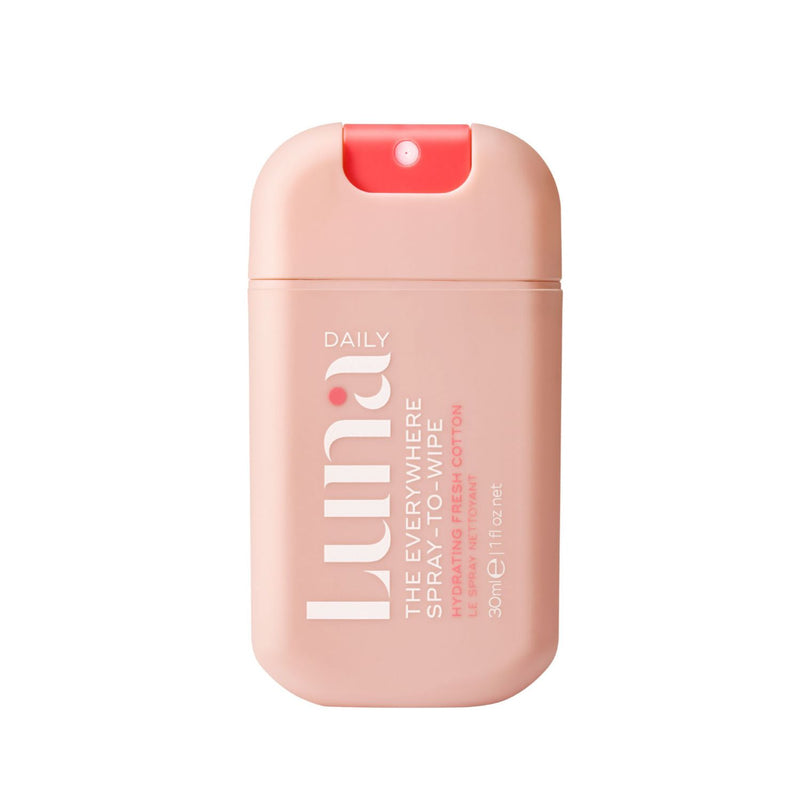 Luna Daily hydrating body cleansing spray fresh cotton 30ml - British product