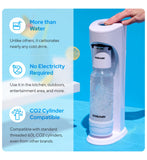 Drinkmate Omnifizz carbonator with 2 CO2 cylinders - British product
