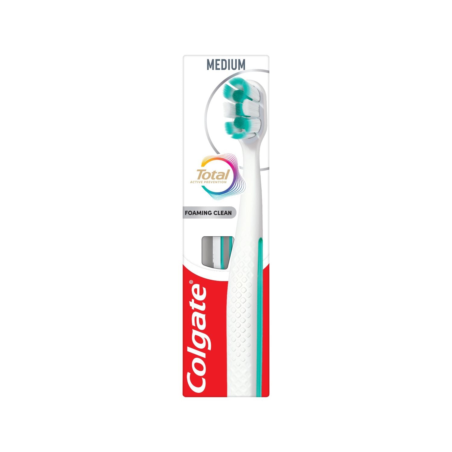 Colgate Total Foaming Clean Medium Toothbrush (British brand)