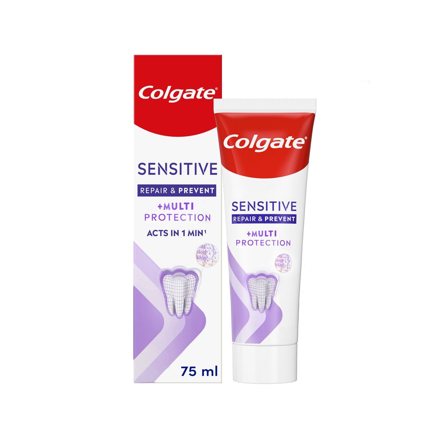 Colgate sensitive toothpaste Sensitive Repair & Prevent 75ml (British brand)