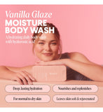 MONDAY Haircare Moisture Body Wash Vanilla Glaze 500ml, imported from the UK