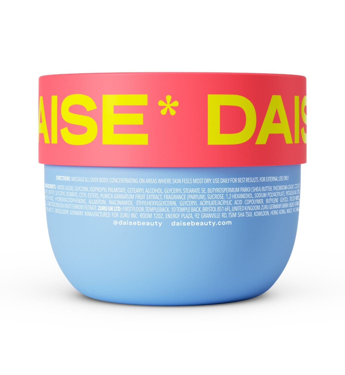 DAISE body butter Pomegranate 250g, imported from the UK