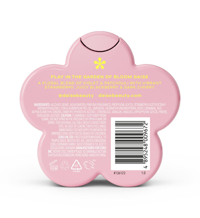 DAISE body mist Bloom 100ml, imported from the UK