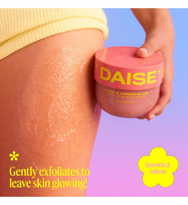Daise body scrub Xoxo Glow 510g, imported from the UK