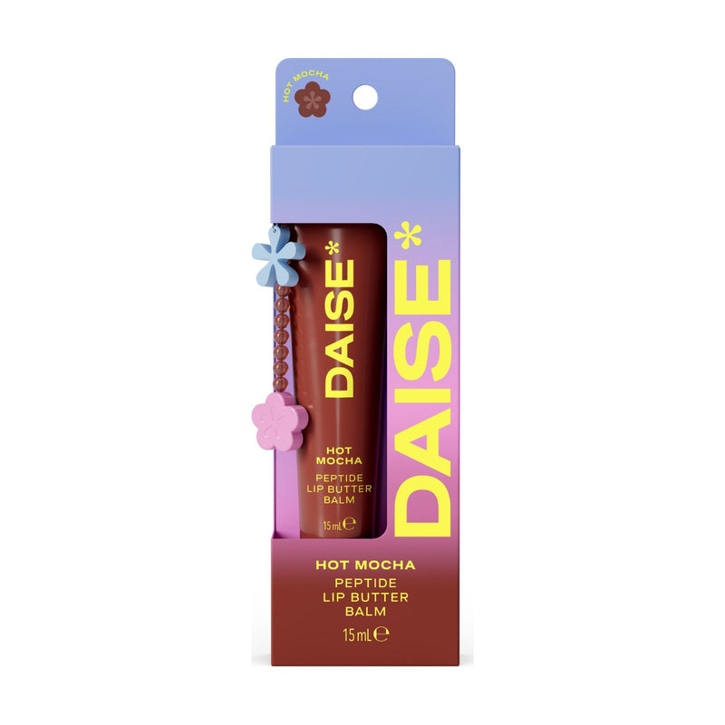 DAISE Peptide Lip Butter Balm Hot Mocha 15ml, imported from the UK