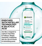 Garnier Salicylic Micellar Water 400ml - British product