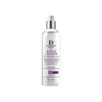 Boots Design Essentials Agave & Lavender Weightless Thermal Protectant Serum- Buy online at McGrocer