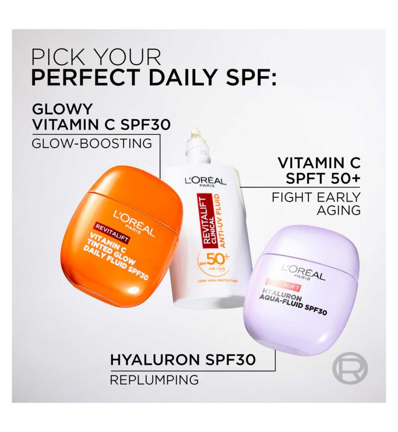 L'Oreal Paris Vitamin C tinted fluid SPF30 40ml, imported from the UK