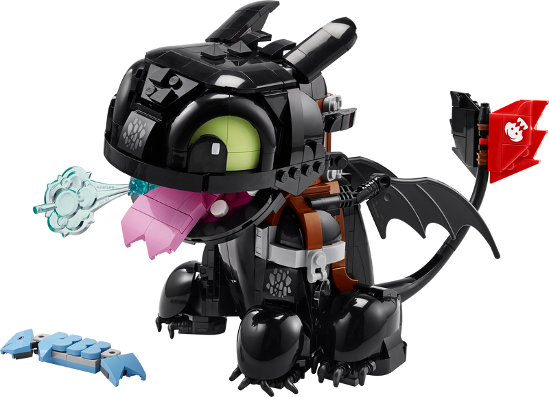 LEGO Icons Toothless Dragon set box, UK version