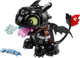 LEGO Icons Toothless Dragon set box, UK version