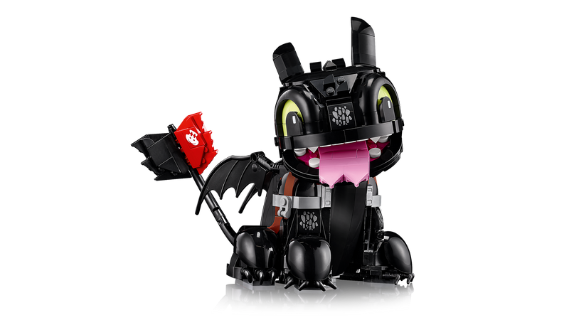 LEGO Icons Toothless Dragon set box, UK version