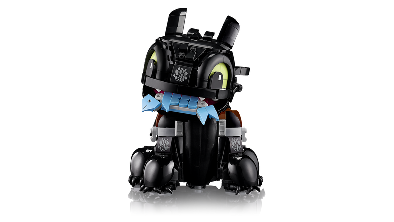 LEGO Icons Toothless Dragon set box, UK version