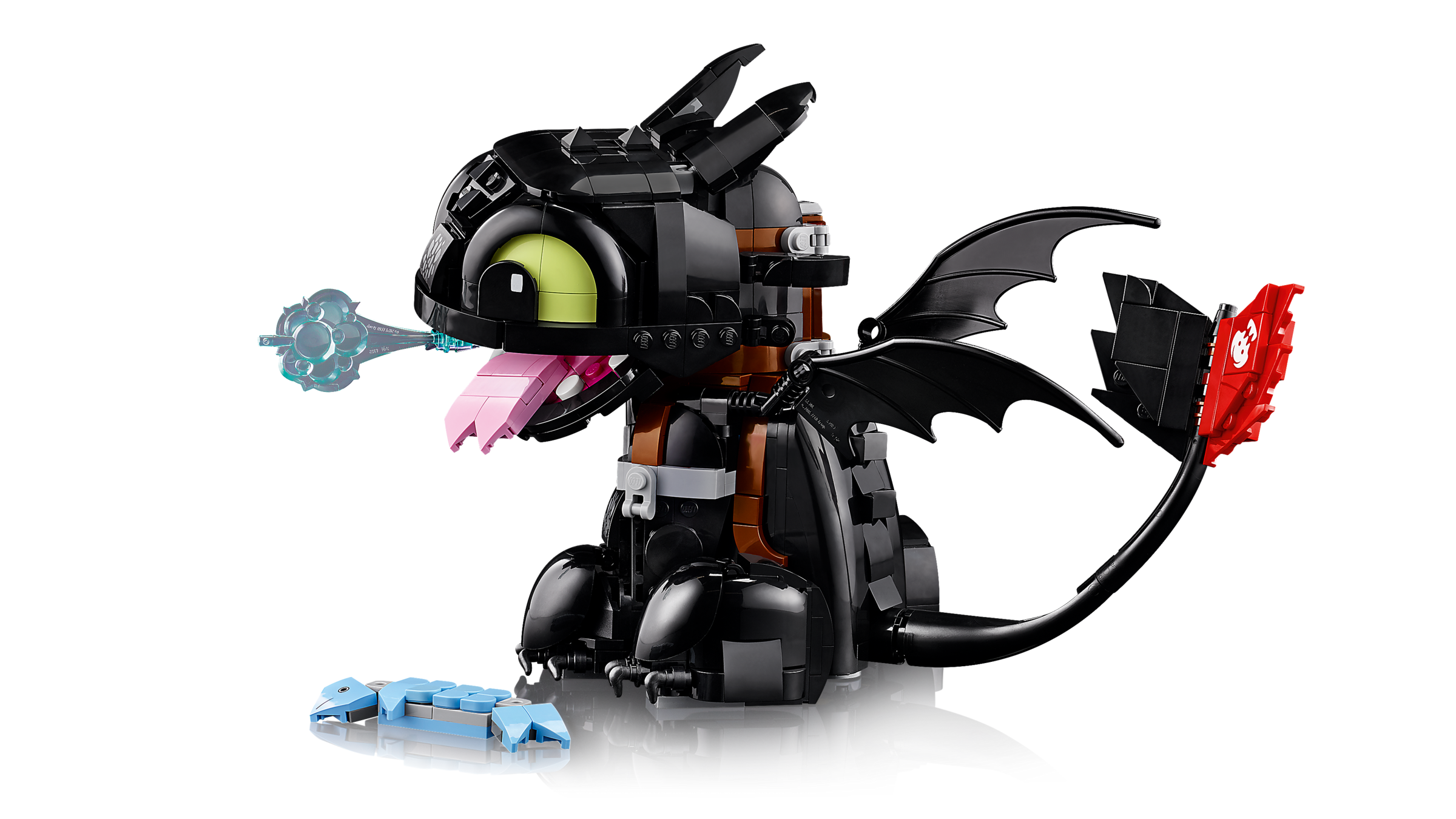 LEGO Icons Toothless Dragon set box, UK version