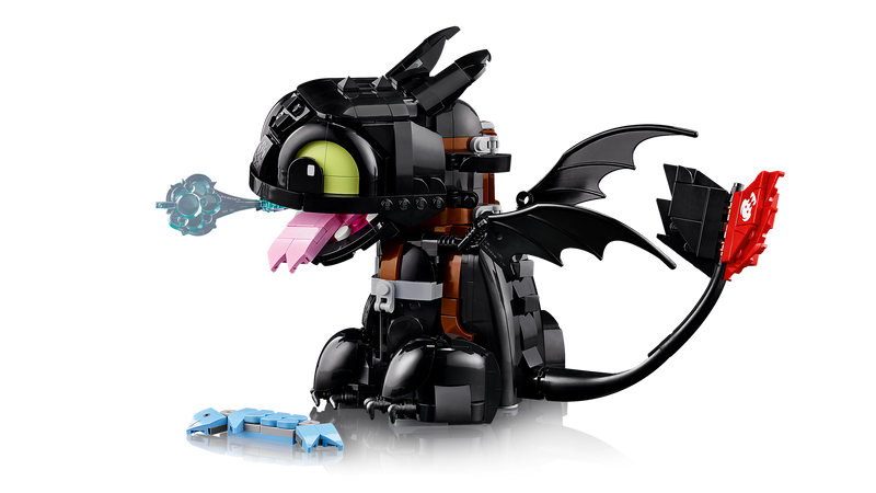 LEGO Icons Toothless Dragon set box, UK version