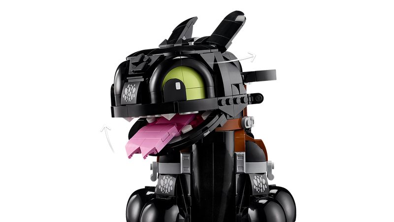 LEGO Icons Toothless Dragon set box, UK version