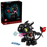 LEGO Icons Toothless Dragon set box, UK version