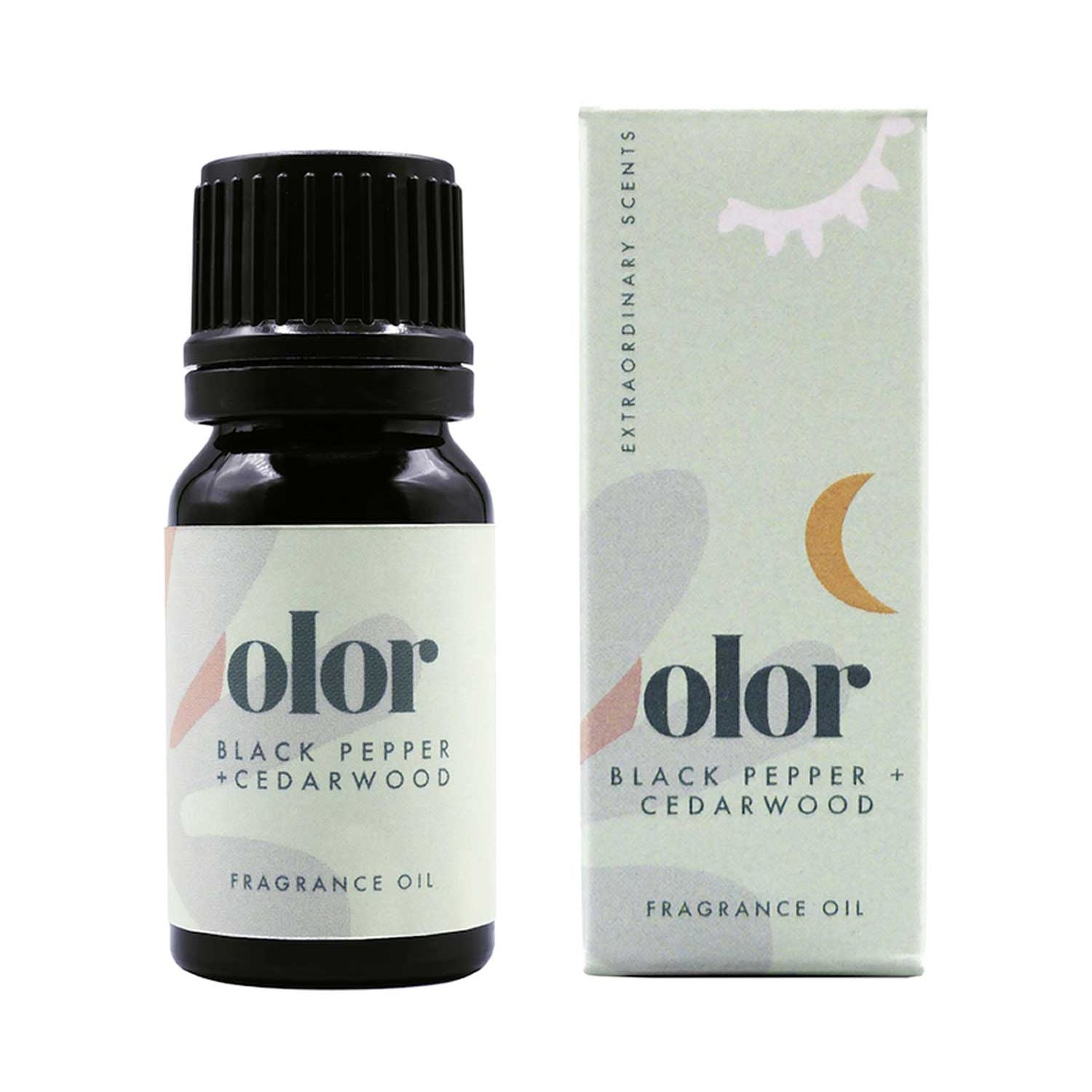 Olor Black Pepper and Cedarwood fragrance oil 10ml, imported from the UK