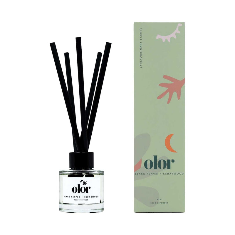 Olor reed diffuser Black Pepper Cedarwood 50ml - British product