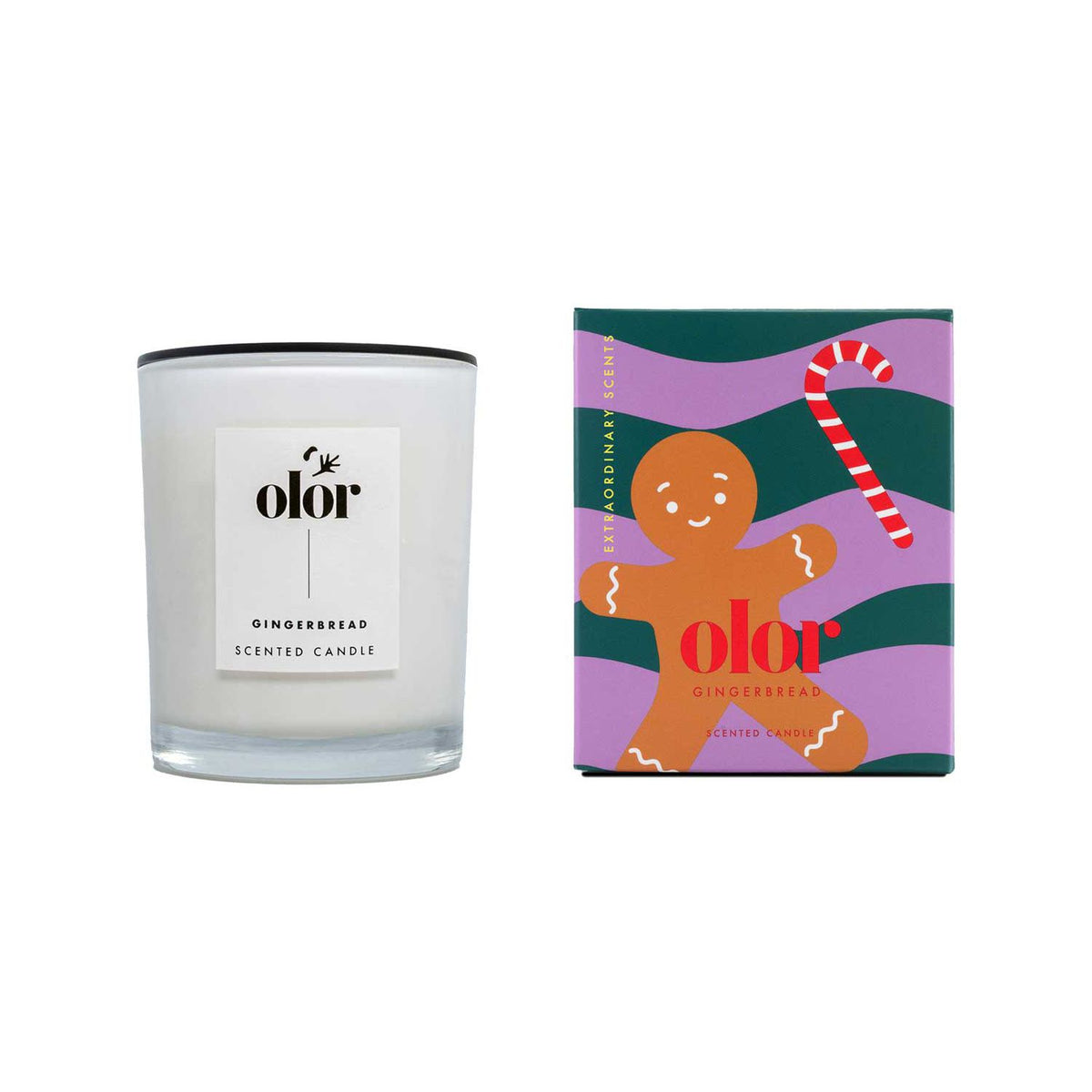 Olor Gingerbread Classic Scented Candle 180g - British product