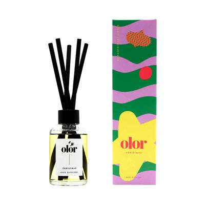 Boots Olor Christmas Reed Diffuser 120ml- Buy online at McGrocer