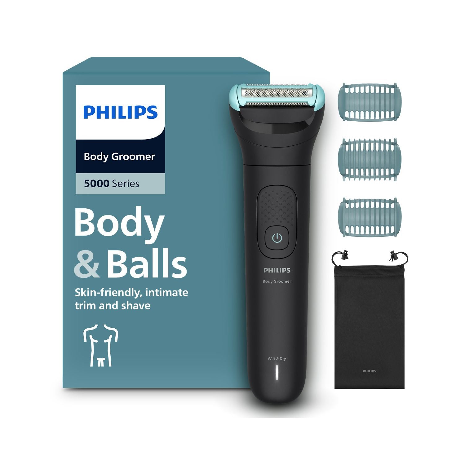 Philips Body Groomer 5000 Triple Protect - British product