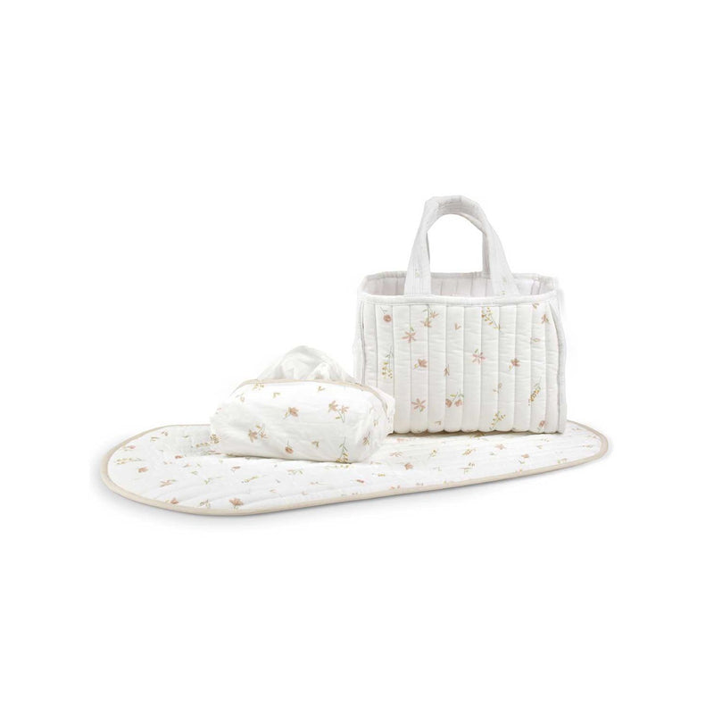 Cuddleco changing set Cashmere Meadow - British product