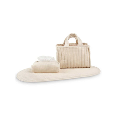 Boots CuddleCo Cashmere Waffle Changing Set- Buy online at McGrocer
