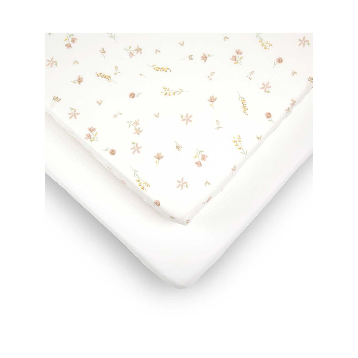 Cuddleco cot bed sheets cashmere meadow 2 pack (British brand)