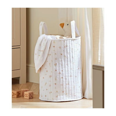 Boots CuddleCo Large Laundry Storage Basket Cashmere Meadow- Buy online at McGrocer