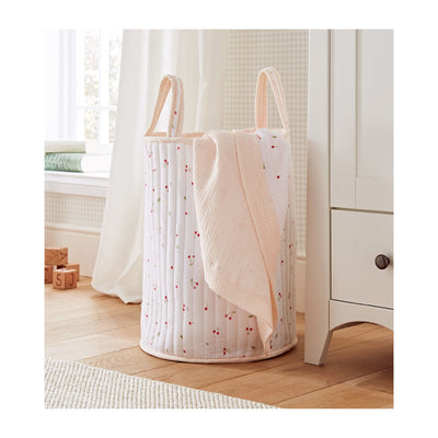 Boots Cuddleco Large Laundry Storage Basket Ditsy Cherry- Buy online at McGrocer
